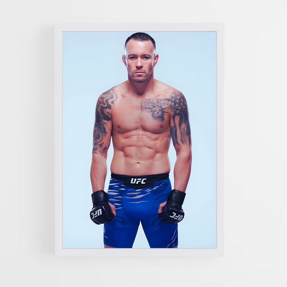 Poster Colby en Garde – affiche MMA (vue 3)